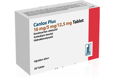 CANLOX PLUS 16 MG/5 MG/12,5 MG TABLET (28 TABLET)